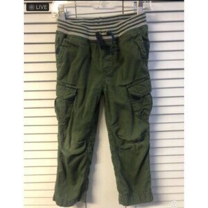 Hanna Andersson Size 4 Green Pull On Cargo Pants